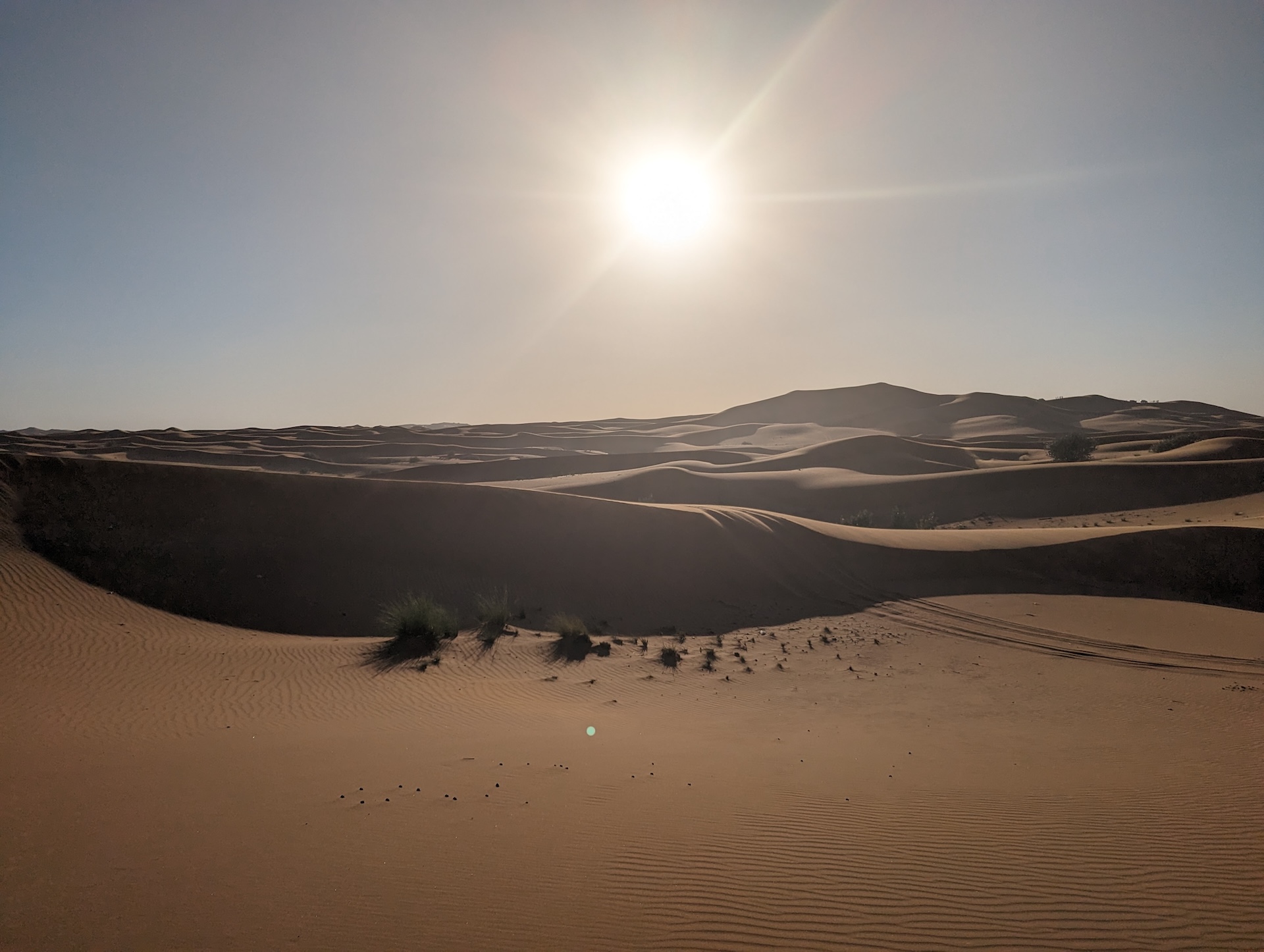 Desert an hour's drive from Dubai