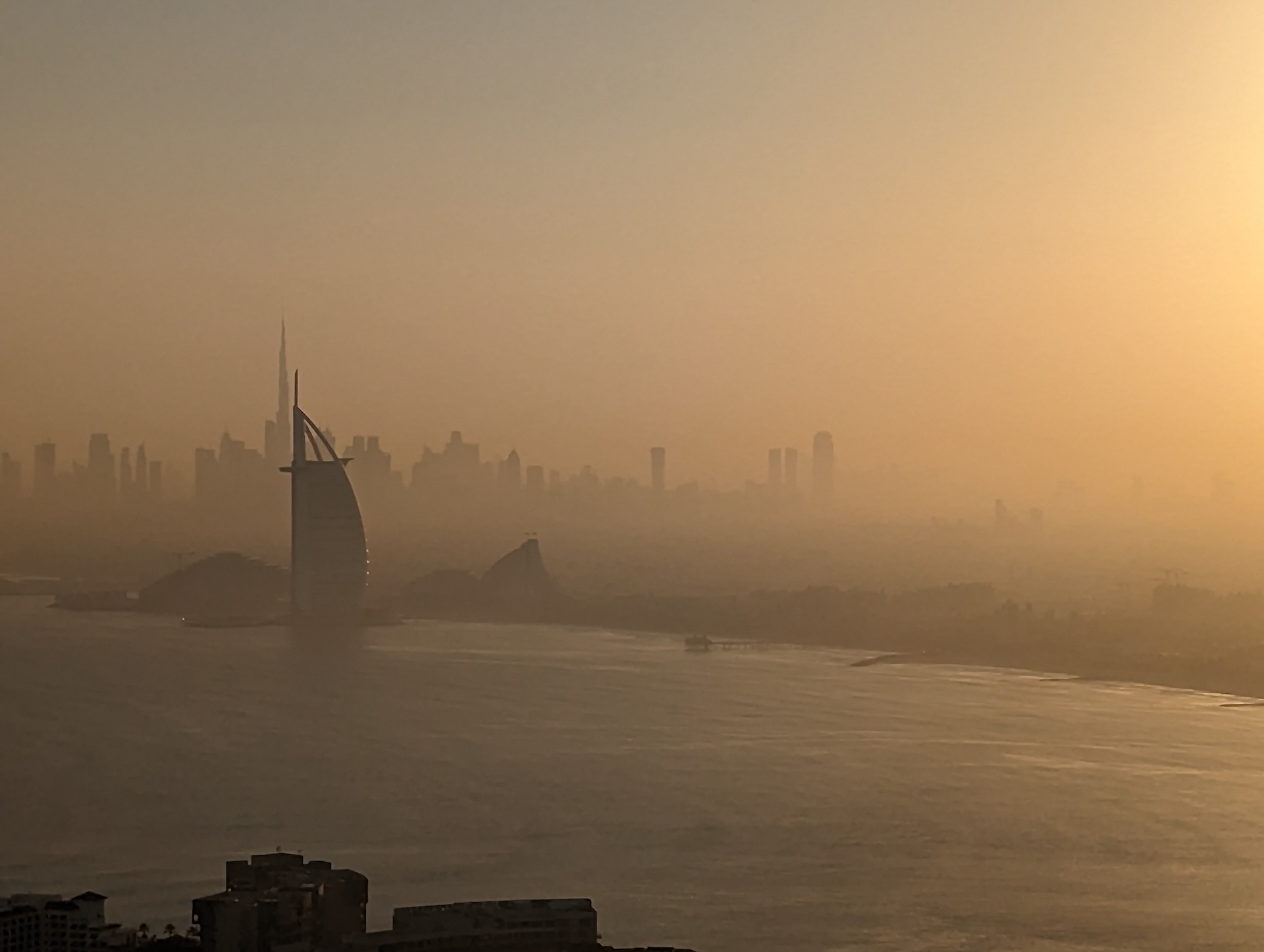 Dubai from Palm Jumeirah