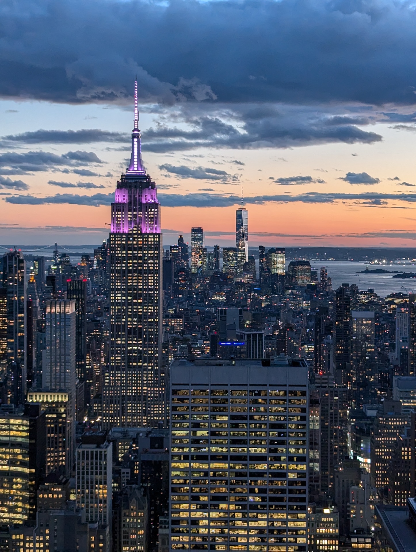 Empire State from Rockefeller Center